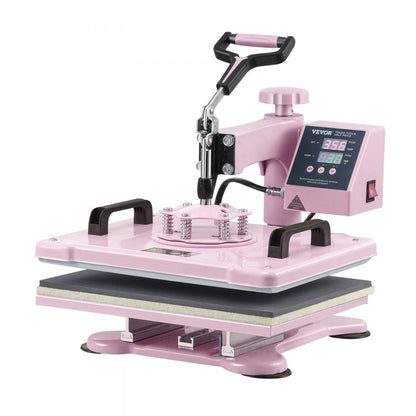 SJY-H12151M - 8-in-1 Versatile Heat Press Machine for T-Shirts & Mugs
