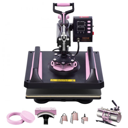 TL-FY8001 - 8-in-1 Heat Press Machine with 30 oz Tumbler Attachment