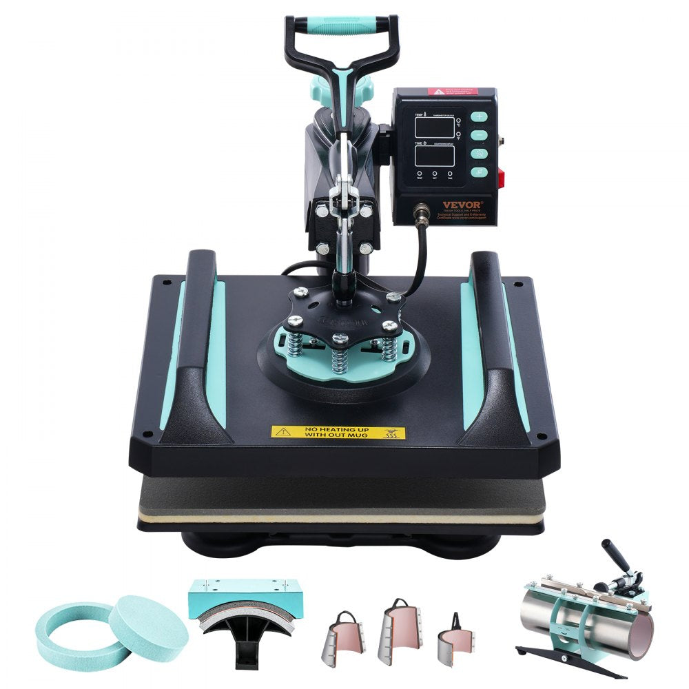 TL-FY8001 - 8-in-1 Heat Press Machine with 30oz Tumbler Capacity