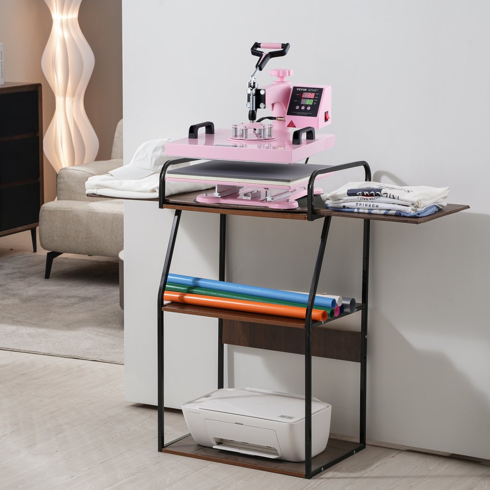 SJY-H15151M - 5-in-1 15x15 Heat Press with 30oz Tumbler Attachment