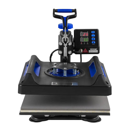 SJY-H15151P - VEVOR 8-in-1 15x15 Heat Press for T-Shirts, Mugs & Hats