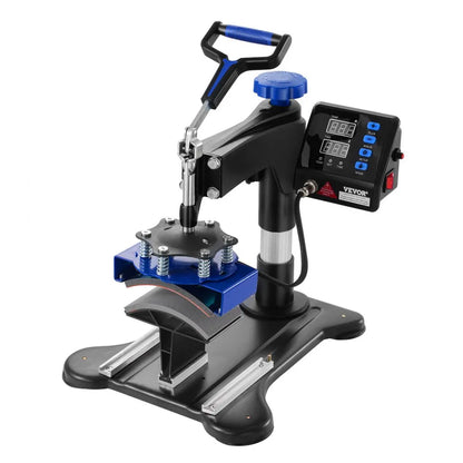 SJY-H15151P - VEVOR 8-in-1 15x15 Heat Press for T-Shirts, Mugs & Hats