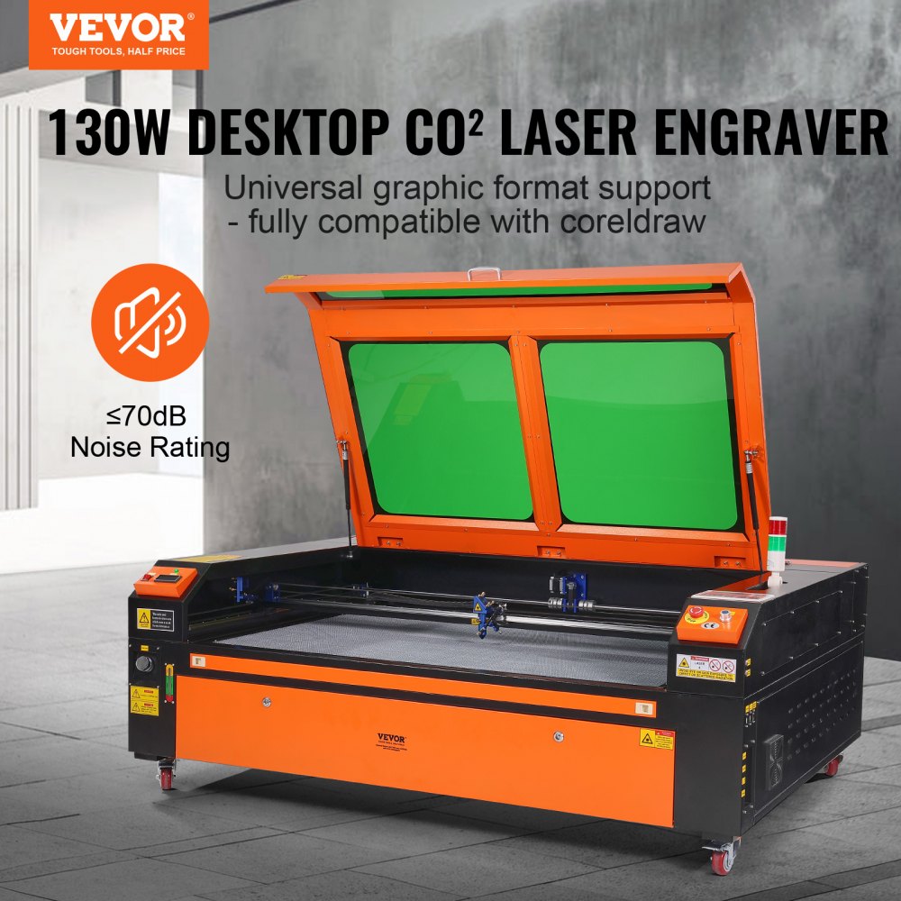 KH1490 - 130W CO2 Laser Engraver for Wood & Acrylic, 35 x 55 in