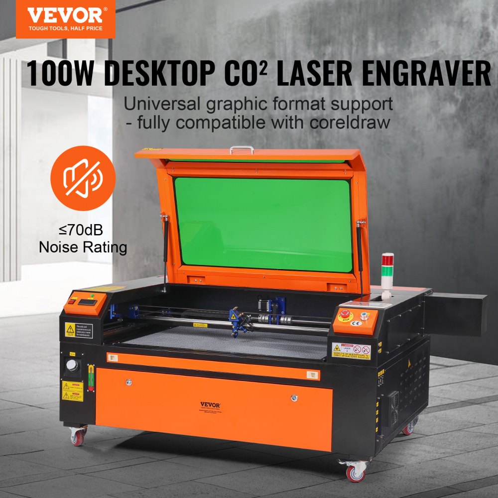 KH9060 - 100W CO2 Laser Engraver, 24"x35" Working Area, 19.7 IPS
