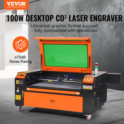 KH9060 - 100W CO2 Laser Engraver, 24"x35" Working Area, 19.7 IPS
