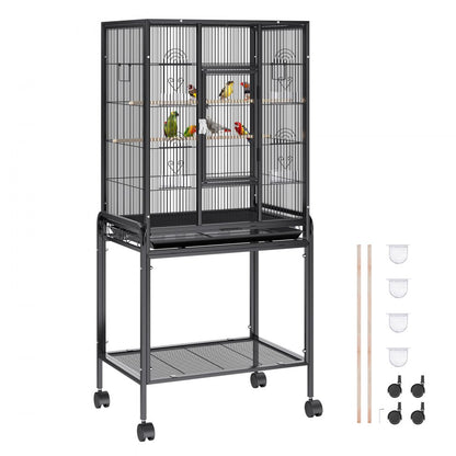 503AB - 54" Durable Carbon Steel Bird Cage for Large Birds