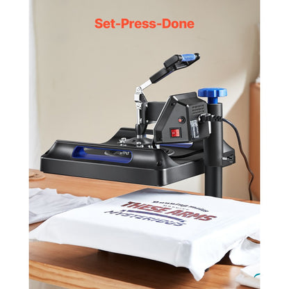 ZHJ-38B - 8 In 1 15x15" Heat Press with Safety Features