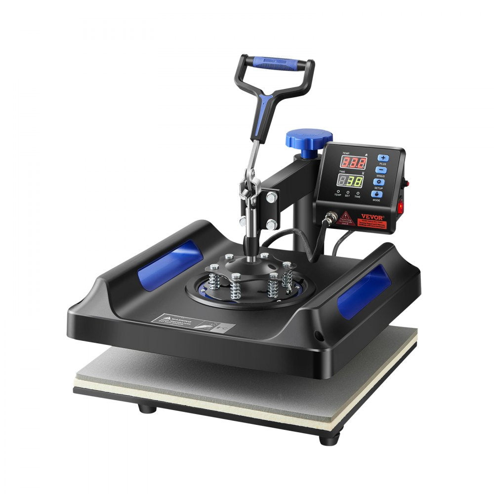 ZHJ-38B - 8 In 1 15x15" Heat Press with Safety Features