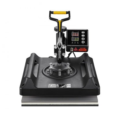 ZHJ-38B - 15" x 15" 8-in-1 Heat Press Machine with Dual-Screen Display