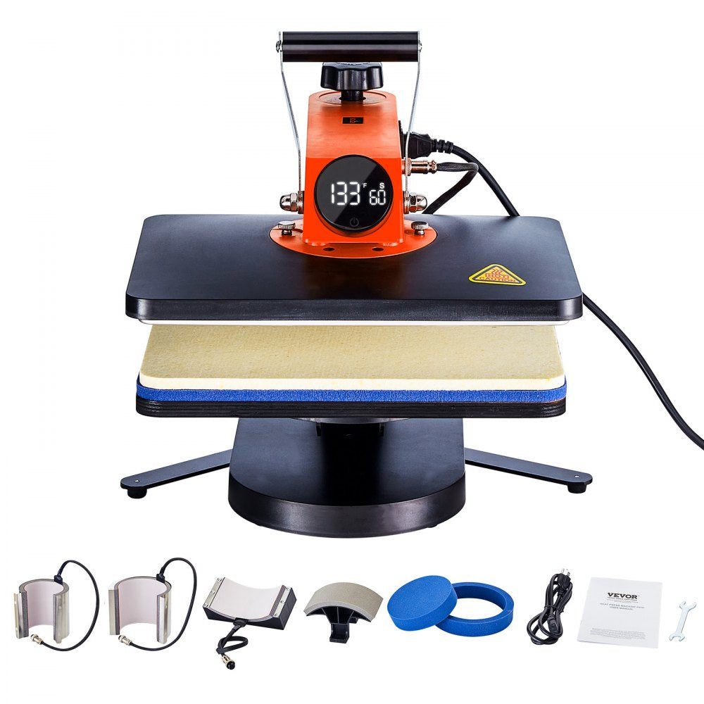 010205188172 - User-Friendly 6-in-1 Heat Press Machine for Crafting