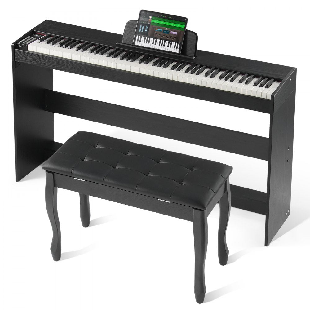 886 - 88-Key Digital Piano with Weighted Keys & Dual Keyboard Mode