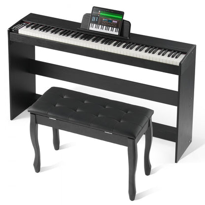 886 - 88-Key Digital Piano with Weighted Keys & Dual Keyboard Mode