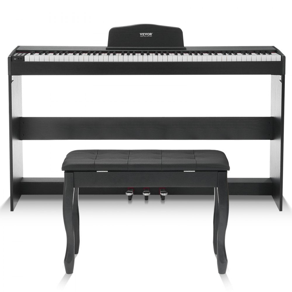 886 - 88-Key Digital Piano with Weighted Keys & Dual Keyboard Mode