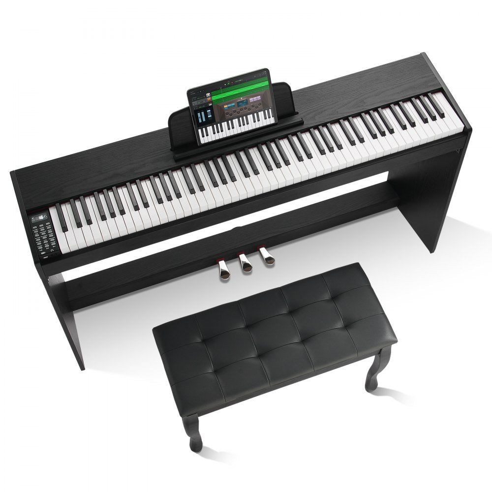 886 - 88-Key Digital Piano with Weighted Keys & Dual Keyboard Mode