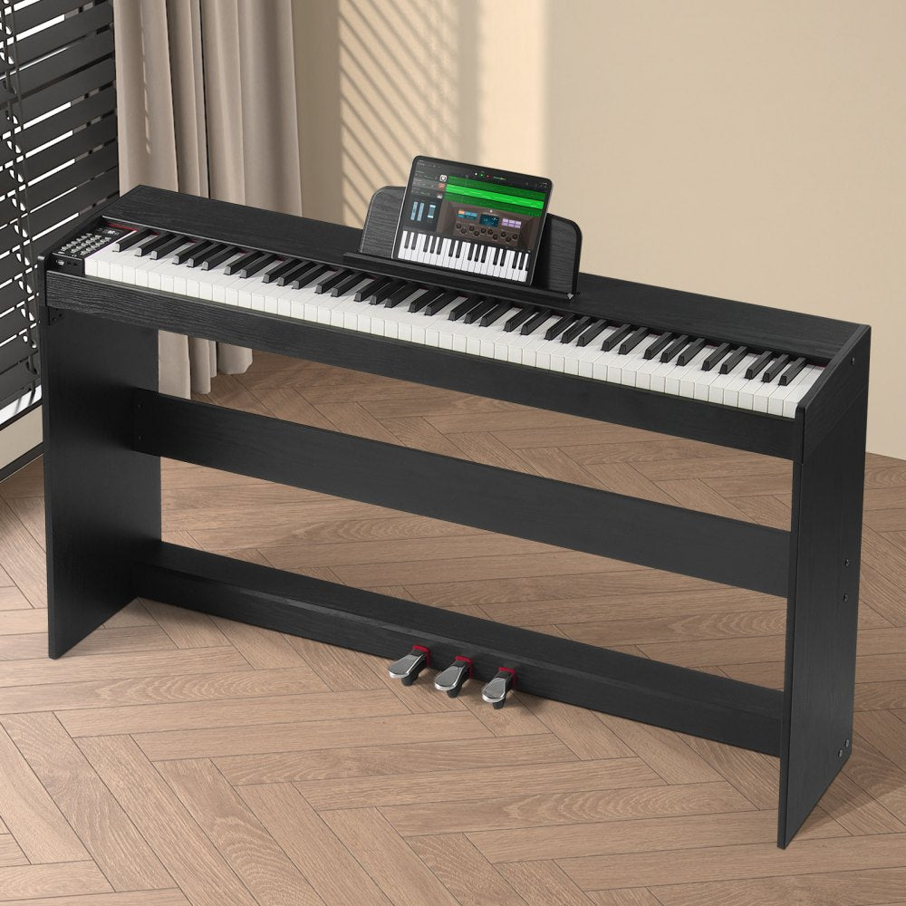 886 - VEVOR 88 Key Digital Piano with Dual Keyboard & Bluetooth