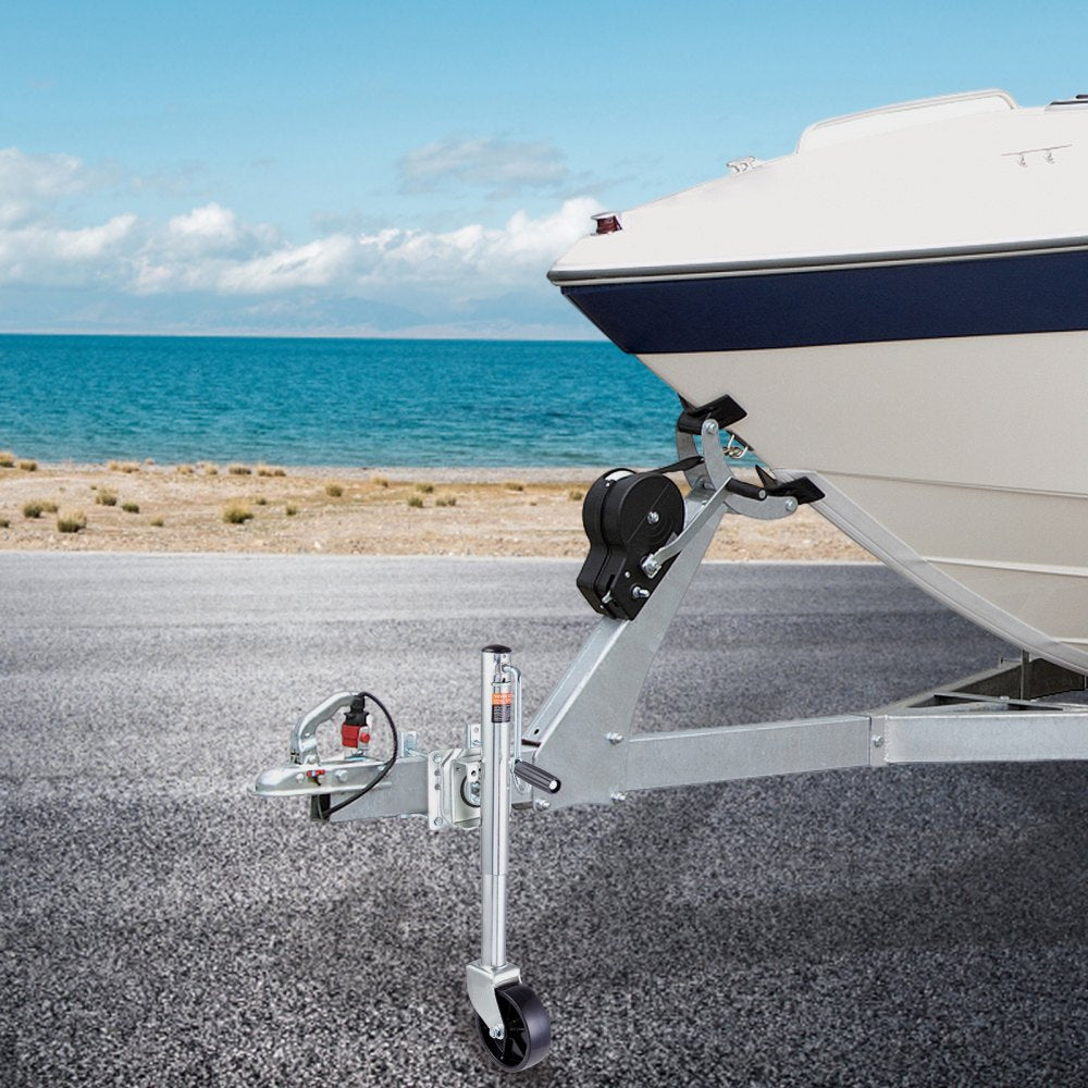 MJ-1001B - Heavy-Duty Trailer Jack for Trailers, Adjustable 32.8 in Lift