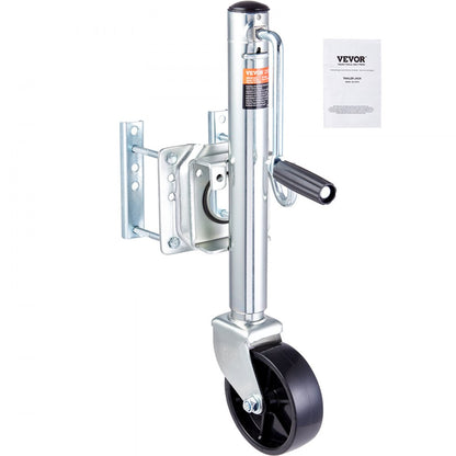 MJ-1001B - Heavy-Duty Trailer Jack for Trailers, Adjustable 32.8 in Lift
