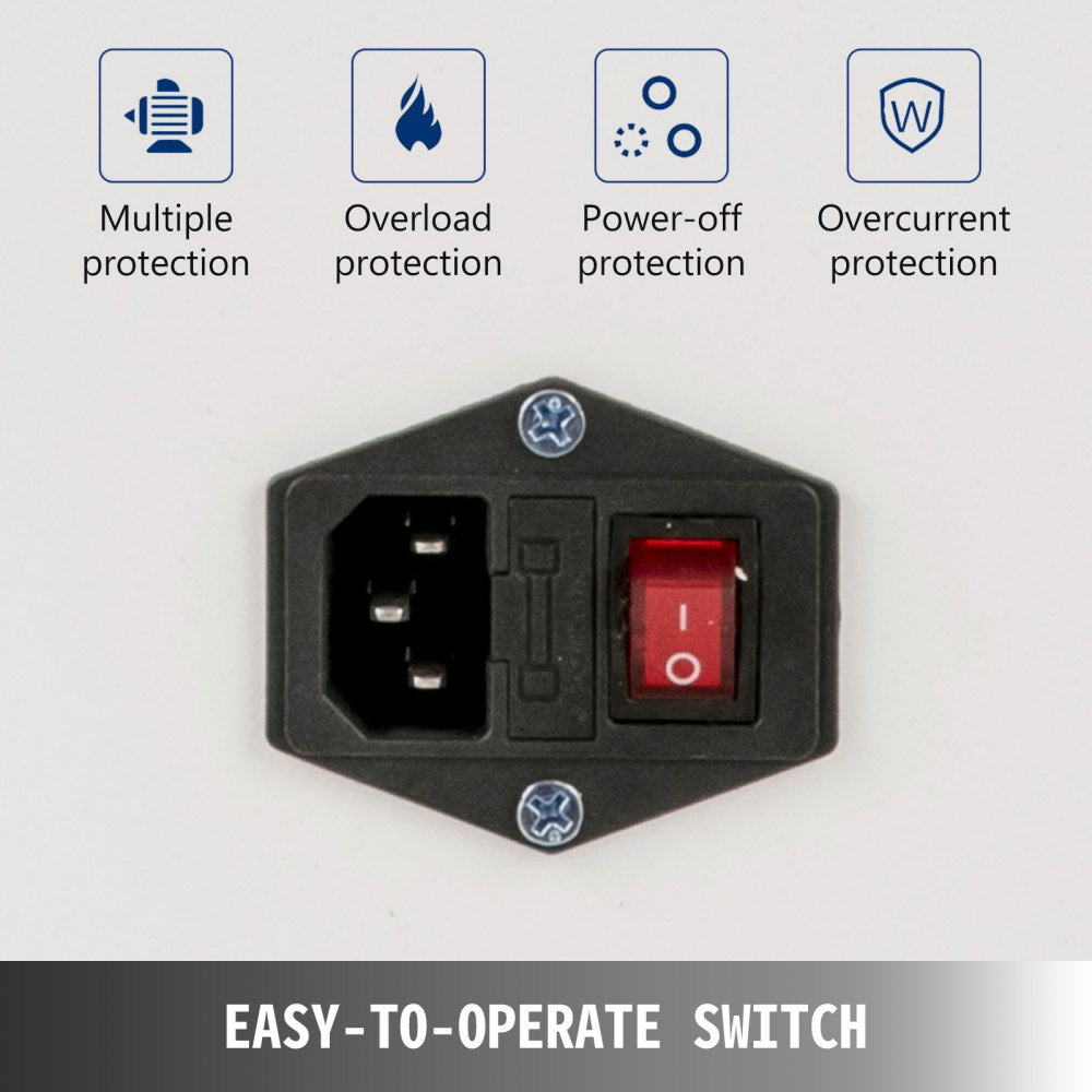 010575460749 - 80W CNC Smoke Purifier with Four-Layer Filtration