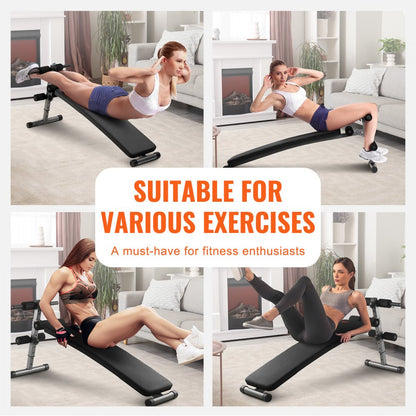 TL906 - Adjustable Weight Bench with 5 Heights for Home Gym Use