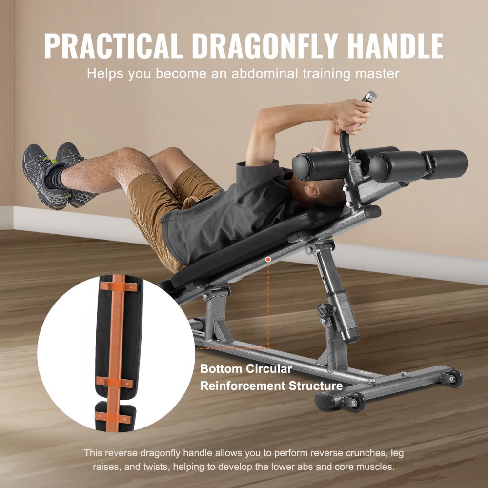 TL903 - Adjustable Fitness Bench for Home Workouts, Incline/Decline Design