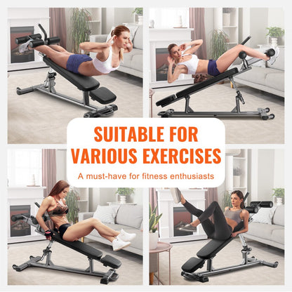 TL903 - Adjustable Fitness Bench for Home Workouts, Incline/Decline Design