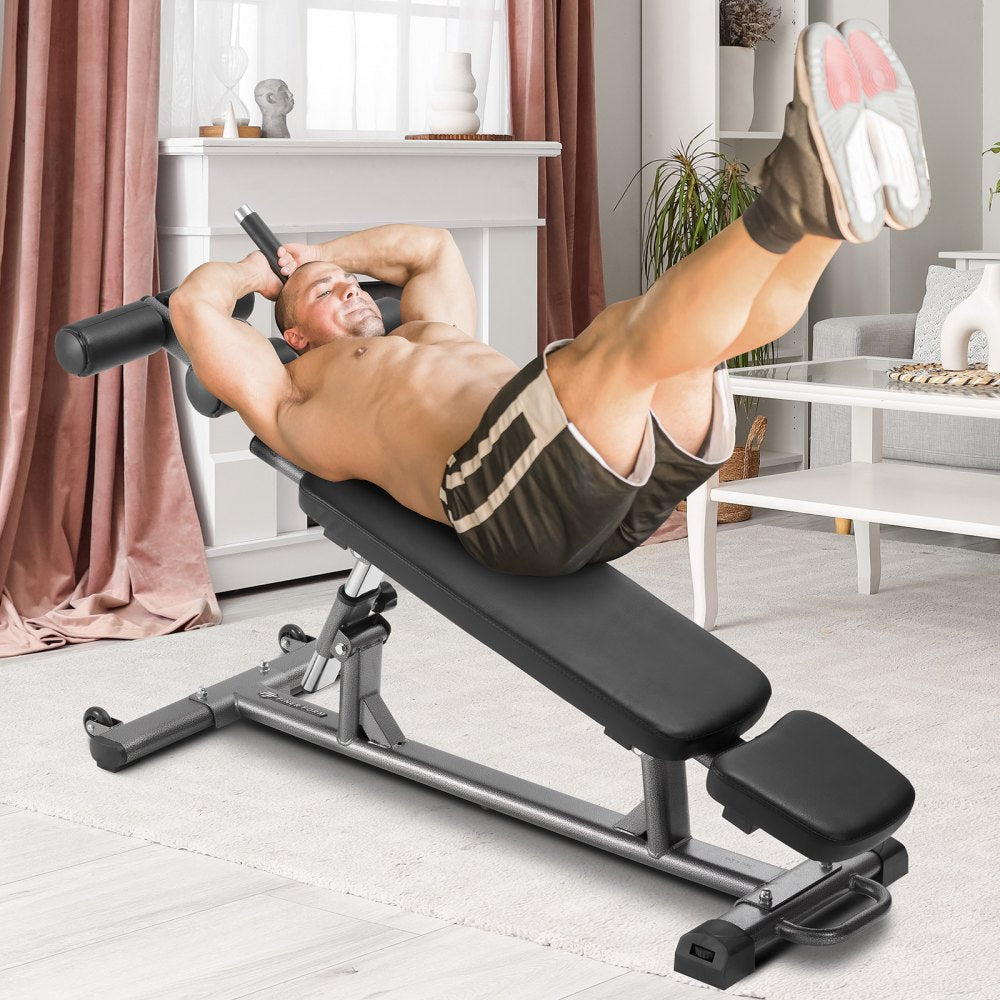 TL903 - Adjustable Fitness Bench for Home Workouts, Incline/Decline Design