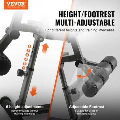TL902 - Adjustable Weight Bench with Footrest, 600lb Capacity
