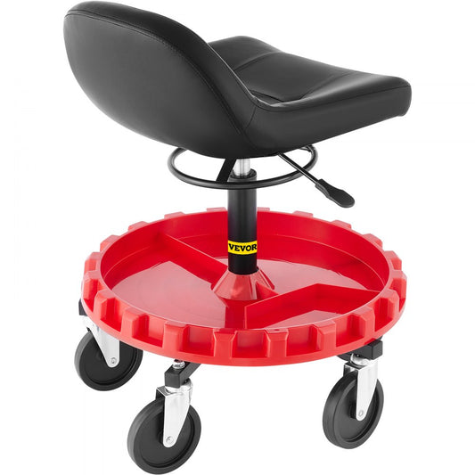 VVCCSJ4L - SKYSHALO 300 LBS Rolling Gear Seat with Pneumatic Height Adjustment