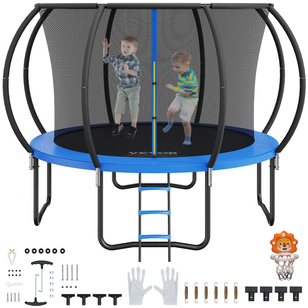 TX-B7123-10FT - 10FT Safe Trampoline for Kids & Adults, 330 lbs Capacity