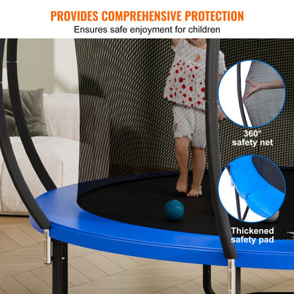 TX-B7123-12FT - Safe 12FT Trampoline for Family Fun with 400 lbs Capacity