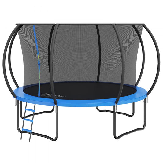 TX-B7123-12FT - Safe 12FT Trampoline for Family Fun with 400 lbs Capacity