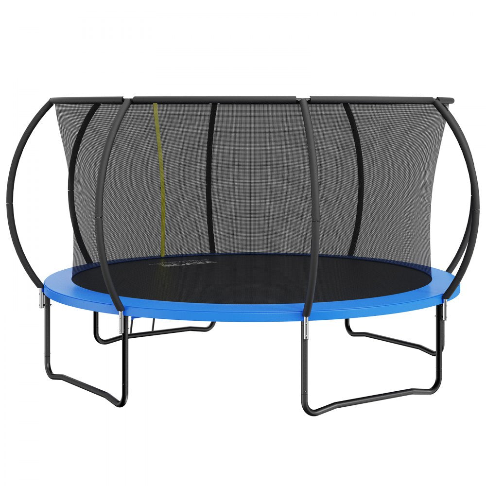 TX-B7123-14FT - 14FT Heavy-Duty Trampoline with Safety Enclosure, 450 lbs Capacity