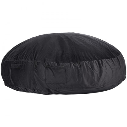 SM-FBB-02 - Comfortable Round Bean Bag Chair with Washable Velvet Cover