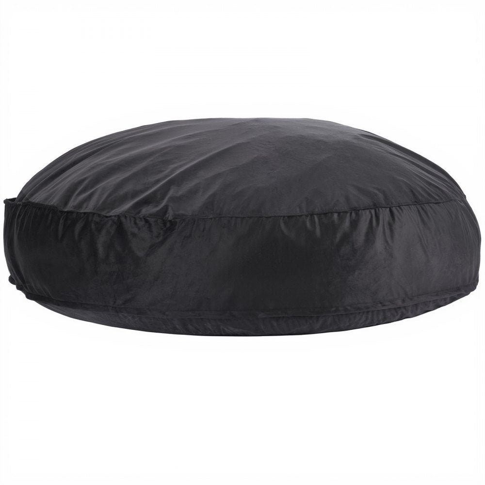 SM-FBB-02 - Comfortable Round Bean Bag Chair with Washable Velvet Cover