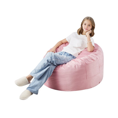 SM-SS-02 - 3ft Round VEVOR Bean Bag Chair with Removable Cover