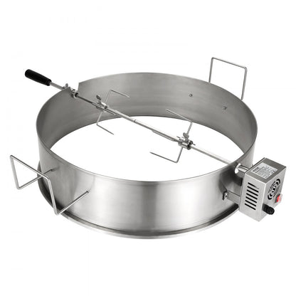 JY-MY--YX580-120 - Powerful 22" BBQ Rotisserie Ring for Effortless Grilling