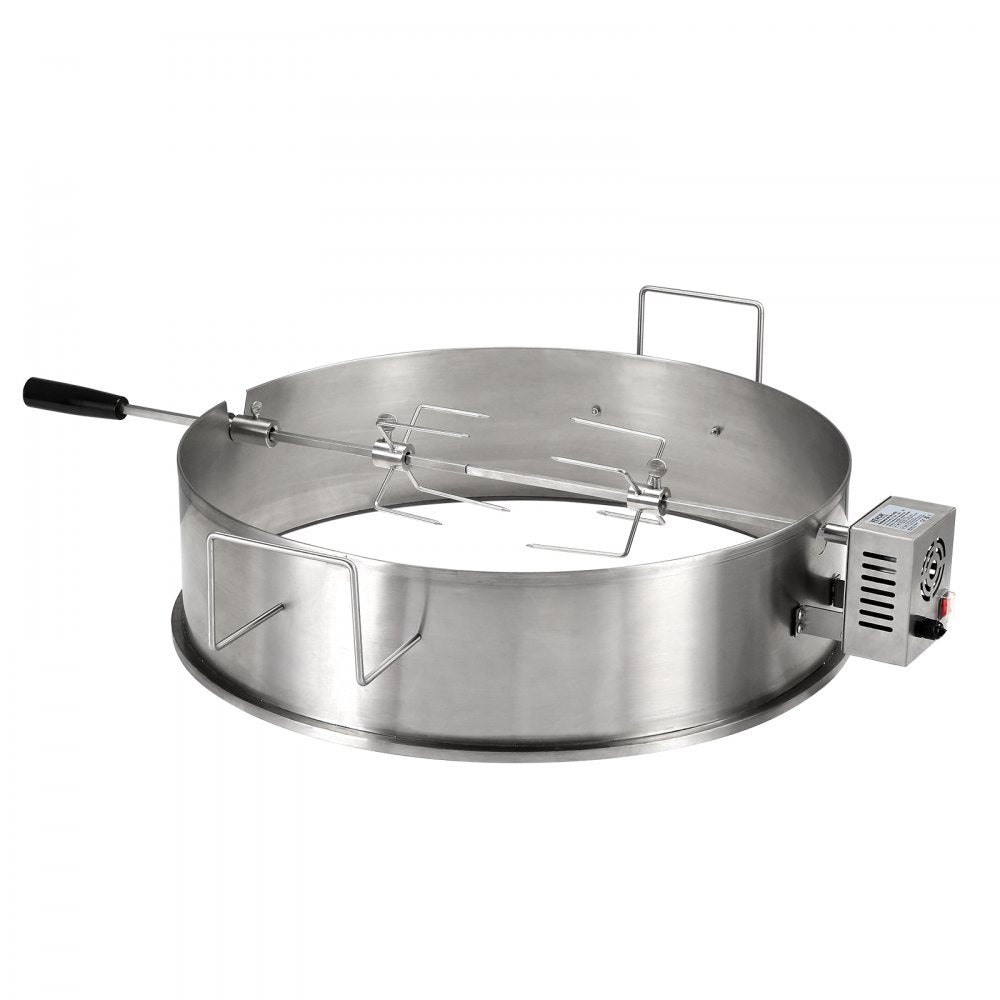 JY-MY--YX580-120 - Powerful 22" BBQ Rotisserie Ring for Effortless Grilling