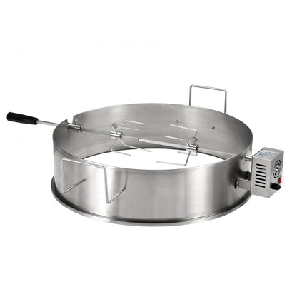 JY-MY--YX580-120 - Powerful 22" BBQ Rotisserie Ring for Effortless Grilling