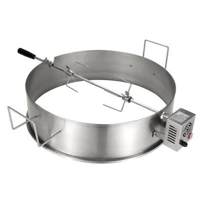 JY-MY--YX580-120 - Powerful 22" BBQ Rotisserie Ring for Effortless Grilling