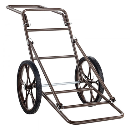 YL1701 - Heavy-Duty 500LB Folding Deer Cart with 17" Rubber Tires
