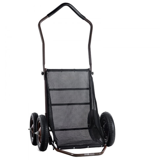 YL1401 - 500 LB Alloy Steel Folding Deer Cart with Pneumatic Tires