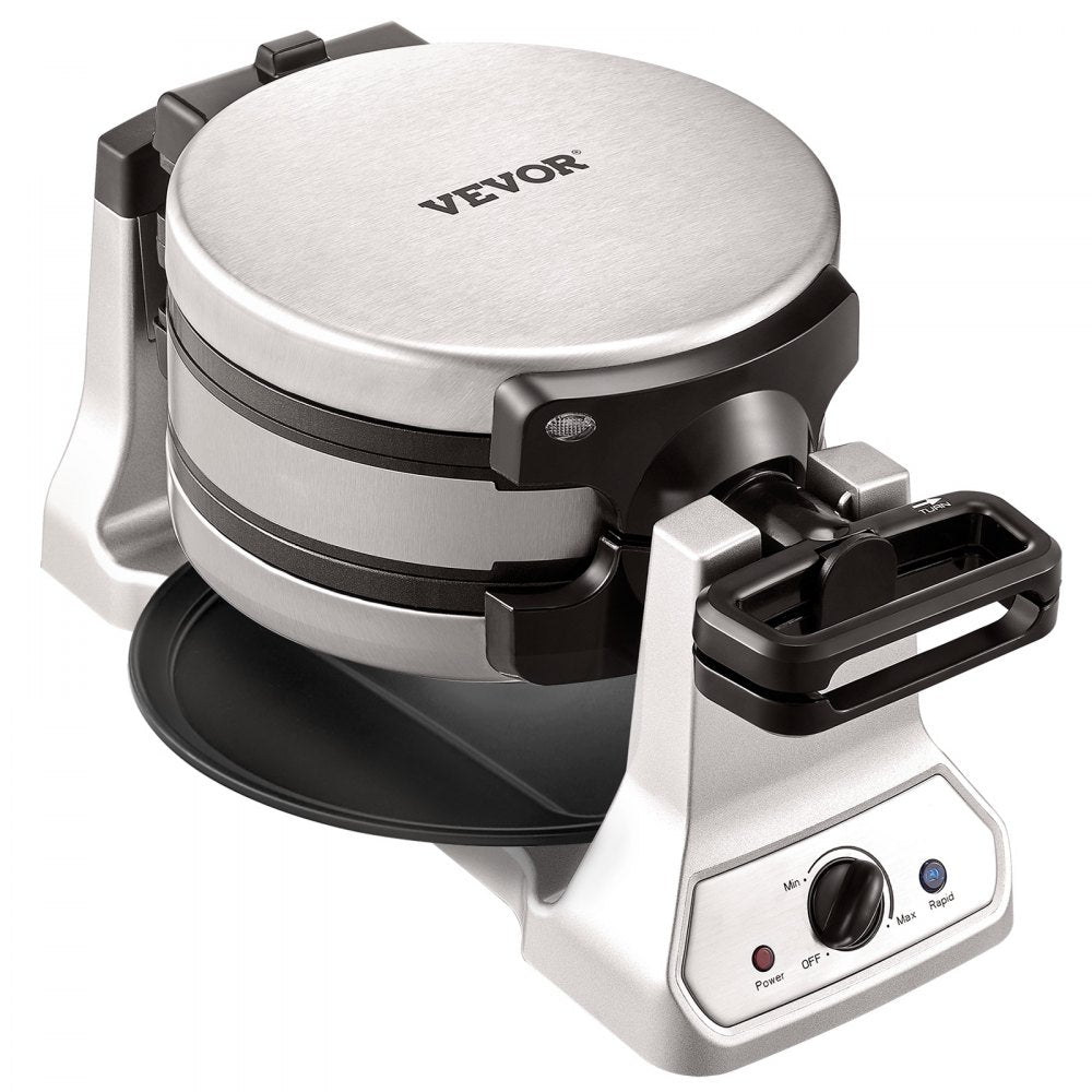 SW-2089S - 2-Layer Non-Stick Waffle Maker with 1400W Power