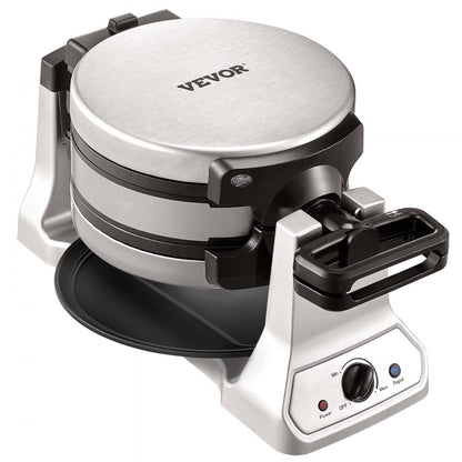 SW-2089S - 2-Layer Non-Stick Waffle Maker with 1400W Power