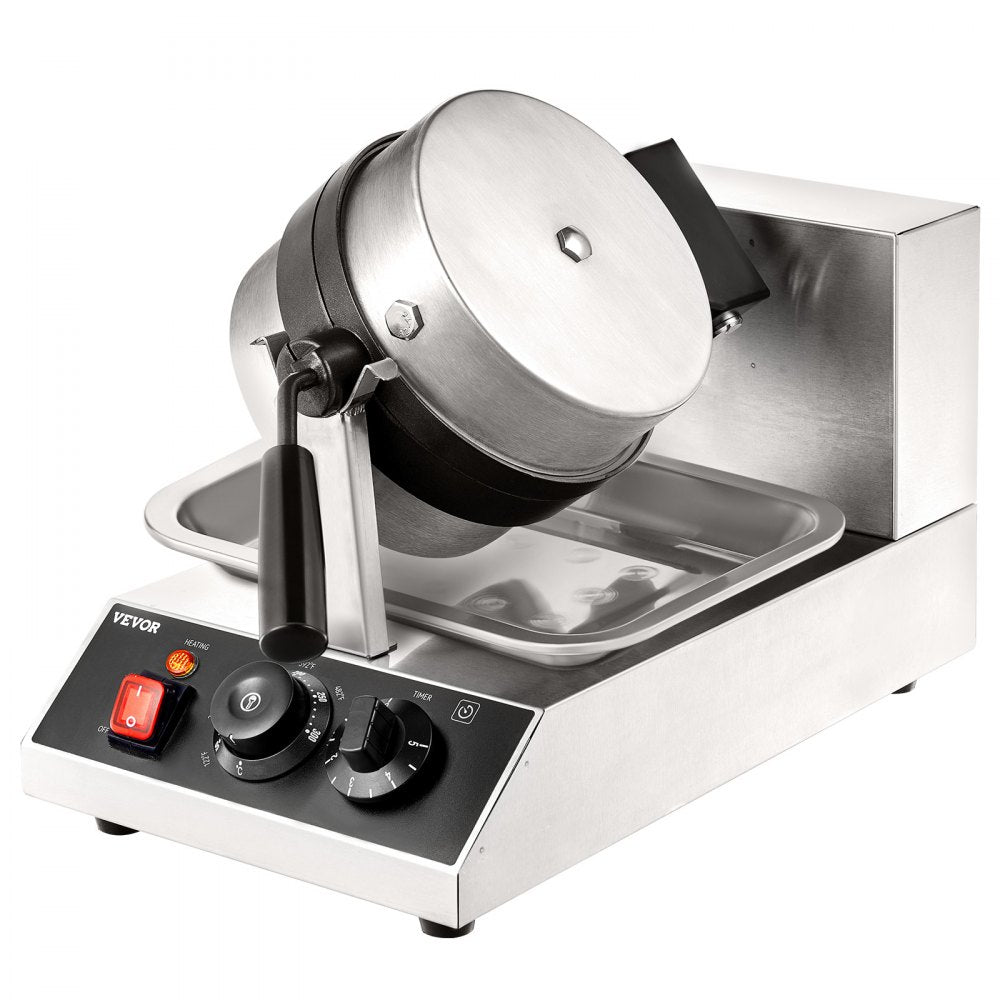 UWF-2205 - 1300W Non-Stick Round Waffle Maker for Perfectly Fluffy Waffles