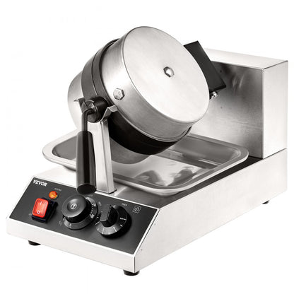 UWF-2205 - 1300W Non-Stick Round Waffle Maker for Perfectly Fluffy Waffles