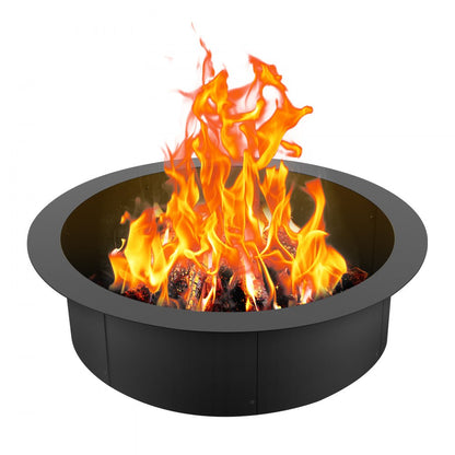 VOLD-30-10 - 36-Inch Durable Carbon Steel Fire Pit Ring for Outdoors