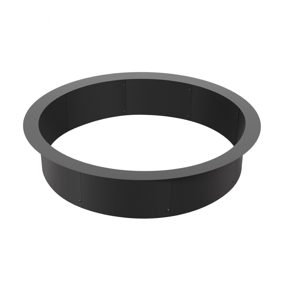 VOLD-36-10 - 40" Round High-Temperature Carbon Steel Fire Pit Ring