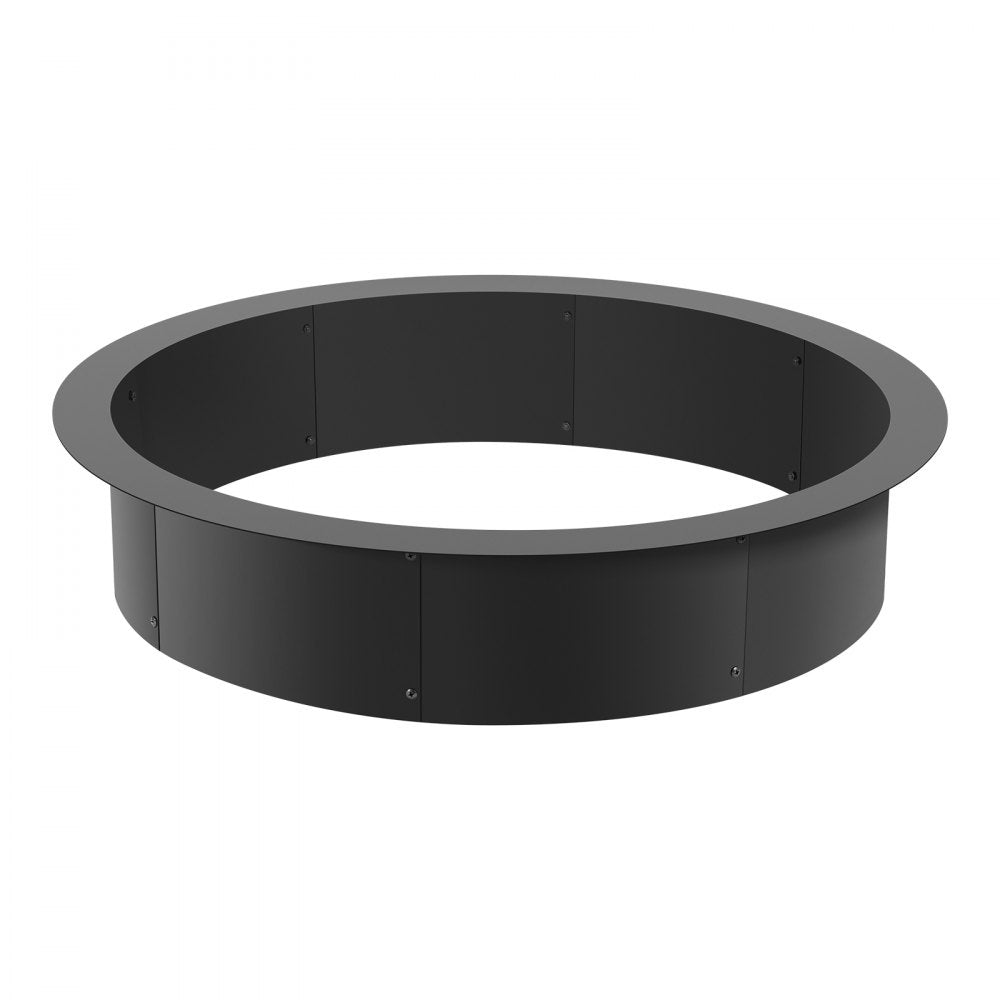VOLD-36-10 - 40" Round High-Temperature Carbon Steel Fire Pit Ring