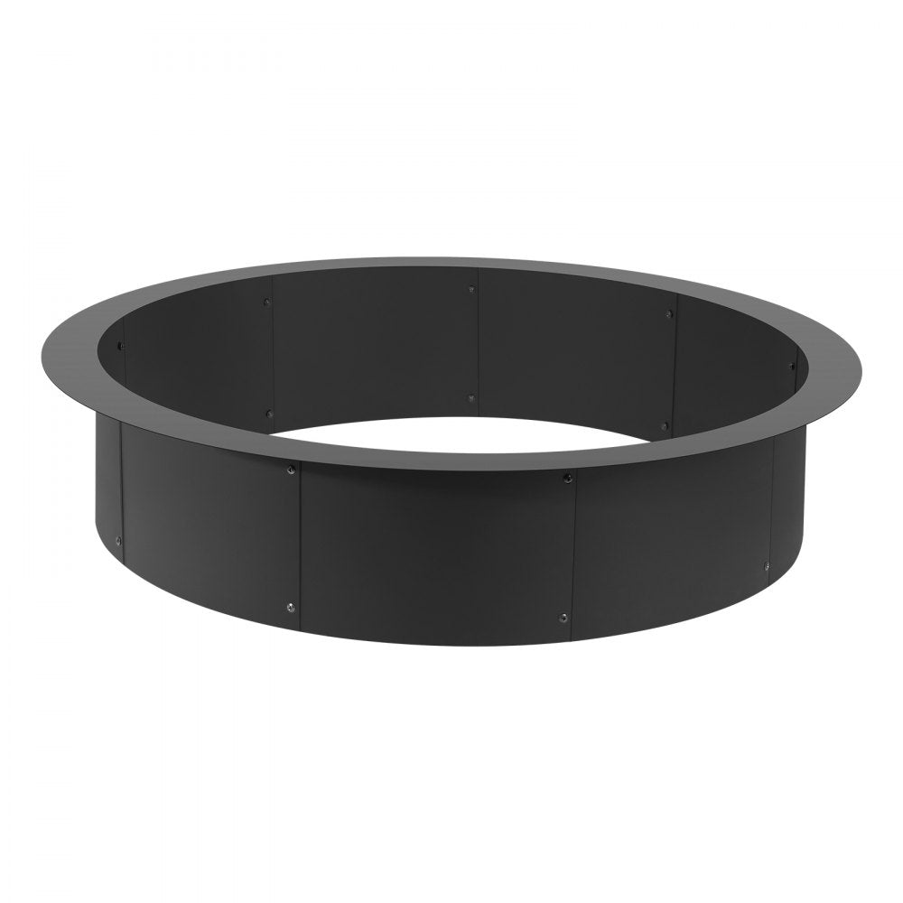 VOLD-39-10-2.5 - 44" High-Temperature Steel Fire Pit Ring for Outdoor Use