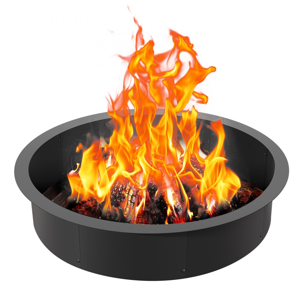 VOLD-36-8.5 - 40" Durable Carbon Steel Fire Pit Ring for Outdoor Use
